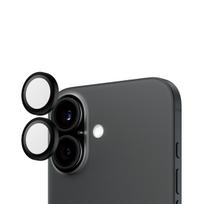 PanzerGlass Hoops - Objektivschutz für Handy - Schwarz - für Apple iPhone 16, 16 Plus (1283)