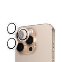 PanzerGlass Hoops - Clear Edition - Objektivschutz für Handy - durchsichtig - für Apple iPhone 16 Pro, 16 Pro Max (1286)