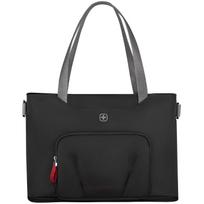 Wenger Motion Deluxe Tote - Notebook-Tasche - mit Tablet-Tasche - 39,6 cm (15.6) - Chic Black (612543)