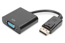 Assmann DisplayPort adapter cable. DP - HD15 M/F. 0.15m.w/interlock. DP 1.1 compatible. UL. bl. w/o shielding. 32AWG (AK-340410-001-S)