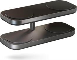 Zens Aluminium Series Quattro Wireless Charger Pro 4 mit Netzteil 65W | 4x 15W | Qi2 | schwarz | ZEQC01B/00 (ZEQC01B/00)
