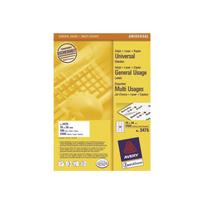 Avery 3475 printer label White
