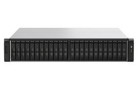 QNAP - TS-h2490FU-7302P-64G - NAS-Server - 24 Schächte - Rack - einbaufähig - PCI Express 3.0 x4 (NVMe) RAID 0 1 5 6 10 50 JBOD 60 RAM 128GB 25 Gigabit Ethernet iSCSI Support