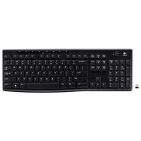 Logitech K270 WIRELESS KEYBOARD Logitech Wireless Keyboard, 2.4GH, USB 2.0, Black (920-003743)