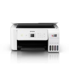 Epson EcoTank ET-2876 - Multifunktionsdrucker - Farbe - Tintenstrahl - ITS - A4 (Medien) - 100 Blatt - Wi-Fi, USB - weiß (C11CJ66423)
