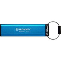 Kingston IronKey Keypad 200C - USB-Flash-Laufwerk - verschlüsselt - 512GB - USB 3,2 Gen 1 (IKKP200C/512GB)