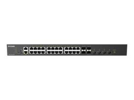 Managed Switch DXS-3410-32XY/E 10G Layer 3 Stackable 24*10GBASE-T + 4*10G SFP+ + 4*25G SFP28 Multi-Gigabit