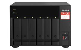 QNAP TS-673A - NAS-Server - 6 Schächte - SATA 6Gb/s - RAID JBOD, 0, 1, 10, 50, 60, 5, 6 - RAM 8GB - 2,5 Gigabit Ethernet - iSCSI Support - mit QSW-1105-5T Switch (TS-673A-SW5T)