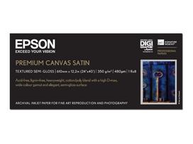 EPSON Roll paper 24Inchx12 2m Premier Art water resistant Canvas 24zollx12 2m for StylusPro 7500 7600 9500 9600 10000CF 10600