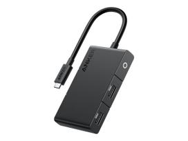 332 USB-C 5-in-1 4K HDMI Single Display Hub Black