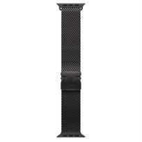 APPLE 49mm Black Titanium Milanese Loop - Small