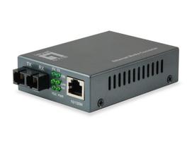 LevelOne FVT-1103 - Medienkonverter - 100Mb LAN - 10Base-T, 100Base-FX, 100Base-TX - RJ-45 / SC Single-Modus - bis zu 40 km - 1310 nm