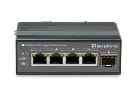 LevelOne IGU-0501 Netzwerk-Switch Gigabit Ethernet (10/100/1000) Power over Ethernet (PoE) Schwarz (IGU-0501)