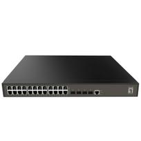 LevelOne GEL-2871 - Switch - managed - 24 x 10/100/1000 + 4 x Kombi-Gigabit-SFP - Desktop, an Rack montierbar