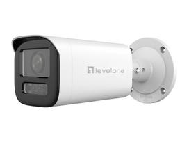 LevelOne GEMINI Zoom IP-Kamera, 2 MP, Zoom, H.265, Innen-/Außenbereich, IP-Sicherheitskamera, Innen & Außen, Kabelgebunden, 120 dB, Wand, Weiß
