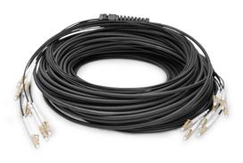 Digitus Pre-assembled Fiberglass Universal Breakout Cable, Multi Mode OM4, 8 Fibers, LC/UPC - LC/UPC