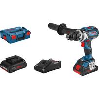 Akku-Bohrschrauber GSR 18V-110 C Professional, 18Volt (blau/schwarz, 2x Akku ProCORE18V 4,0Ah, L-BOXX)