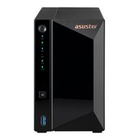 Asustor DRIVESTOR 2 Pro Gen2 AS3302T v2 NAS Realtek RTD1619B 2GB DDR4 ADM Black