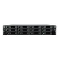 Synology SA3400D - NAS-Server - 12 Schächte - Rack - einbaufähig - SAS - RAID RAID 0, 1, 5, 6, 10, JBOD, 5 Hot Spare, 6 Hot Spare, 10-Hot-Spare, 1 Hot-Spare, RAID F1, F1 Hot Spare - RAM 16GB - Gigabit Ethernet / 10 Gigabit Ethernet - iSCSI Support - 2U (SA3400D)