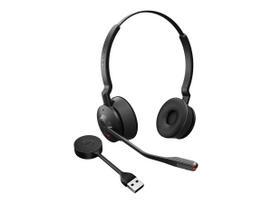 Engage 55, Wireless, Office call centre, 83 g, Headphones, Black, Titanium