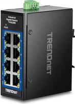 8-PORT INDUSTRIAL GIGABIT DIN-RAIL MINI SWITCH