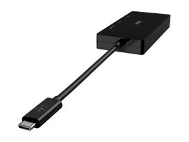 Linksys Belkin - Videoadapter - USB-C (M) bis HD-15 (VGA), DVI-I, HDMI, DisplayPort (W) - 4K Unterstützung - Schwarz (AVC003BTBK)