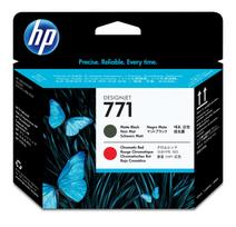 HP 771 original printhead CE017A matte black and chromatic red standard capacity 1-pack