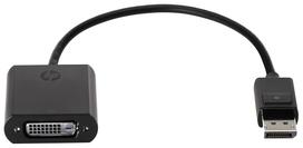 HP DisplayPort to DVI-D Adapter - DisplayPort-Adapter - Single Link - DisplayPort (M) zu DVI-D (W) - 19cm - eingerastet (FH973AA)