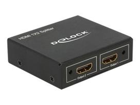 Splitter HDMI Buchse > 2x HDMI Buchse 4K, HDMI Splitter (schwarz)