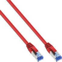 INLINE - Patch-Kabel - RJ-45 (M) - RJ-45 (M) - 3,0m - SSTP-Kabel - CAT 6a - halogenfrei - Rot (76803R)