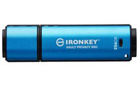 Kingston IronKey Vault Privacy 50C - USB-Flash-Laufwerk - verschlüsselt - 256GB - USB-C 3,2 Gen 1 - TAA-konform (IKVP50C/256GB)