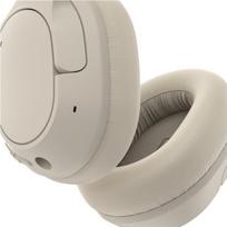 Belkin SOUNDFORM Isolate - Noise Cancelling Over-Ear Headphones - Wireless Hearing Aid - White