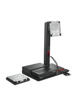 Lenovo ThinkCentre TIO Flex - Aufstellung - für Monitor / Thin Client / Mobiltelefon - Bildschirmgröße: 55,9-68,6 cm (22-27) - Montageschnittstelle: 100 x 100 mm - Schreibtisch - für ThinkCentre TIO Flex 24v 12BN, ThinkStation P360 30FA, 30FB, 30FC, 30FD (4XF1K03170)