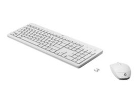 HP 230 - Tastatur-und-Maus-Set - kabellos - 2.4 GHz - Deutsch - weiß - für HP 14, 14s, 15, 15s, 17, ENVY 17m, ENVY x360