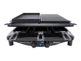 Steba RC 4 plus deluxe Raclette/grill/varme sten Sort