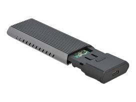 Delock External USB Type-C Combo Enclosure for M.2 NVMe PCIe or SATA SSD - Speichergehäuse - M.2 - M.2 NVMe Card / SATA 10Gb/s - USB 3,2 (Gen 2) (42638)