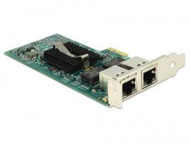 Delock PCIe Card 2x Gigabit LAN Network Adapter