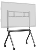 Iiyama MD-CART02-S1 - Wagen - für Flachbildschirm - with anti-collision, shelf for accessories - Bildschirmgröße: 139.7-218.4 cm (55"-86")