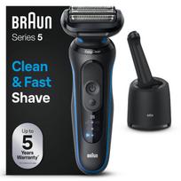 Braun Series 5 52-B7000cc, Folienschaber, Schwarz, EasyClean, Tasten, LED, Akku