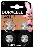 CR2032 Lithium-Knopfzelle 3V, Batterie 4 Stück, CR2032