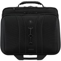 Laptop case on wheels, 15.6-inch tablet pocket