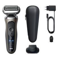 Braun Series 7 72-C1200s, Schwarz, Bronze, Edelstahl, Tasten, Normal, LED, Wechselstrom/Batterie, Lithium-Ion (Li-Ion)