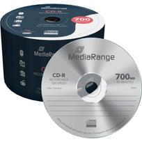 CD-R MEDIA 700MB 52X 50-PACK/MR207 MEDIARANGE