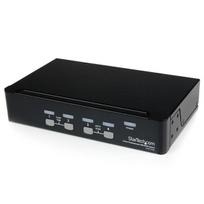 StarTech.com 4 Port VGA USB KVM Switch mit Hub - Professioneller VGA KVM Umschalter - KVM-Switch - USB - 4 x KVM port(s) - 1 lokaler Benutzer - Desktop (SV431USB)