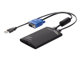 StarTech.com Tragbarer KVM Konsolen auf USB2.0 Laptop Adapter - KVM-Switch - PS/2, USB - 1 x KVM port(s) - 1 lokaler Benutzer - Desktop (NOTECONS01)