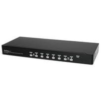 StarTech.com 8-Port USB KVM Switch-Set mit OSD und Kabeln Rackmontierbar - KVM-Switch - USB - 8 x KVM port(s) - 1 lokaler Benutzer - an Rack montierbar (SV831DUSBUK)