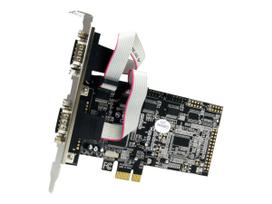 StarTech.com 4 Port Seriell RS232 PCI Express Schnittstellenkarte mit 16550 UART - Serieller Adapter - PCIe - RS-232 - 4 Anschlüsse (PEX4S553)