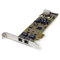 StarTech.com Dual Port PCI Express Gigabit Netzwerkkarte - PCIe PoE/PSE NIC Server Adapter - Netzwerkadapter - PCIe - Gigabit Ethernet x 2 (ST2000PEXPSE)