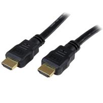StarTech.com High-Speed-HDMI-Kabel - HDMI Ultra HD 4k x 2k Verbindungskabel - St/St - Video- / Audiokabel - HDMI - 28 AWG - HDMI, 19-polig (M) - HDMI, 19-polig (M) - 3,0m - abgeschirmt - Schwarz (HDMM3M)