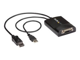 StarTech.com DisplayPort to DVI Adapter - Dual-Link - Active DVI-D Adapter for Your Monitor / Display - USB Powered - 2560x1600 (DP2DVID2) - DisplayPort/DVI-Adapter - DisplayPort, USB (nur Strom) (M) zu DVI-D (W) eingerastet - USB2.0 / DisplayPort 1,2 - 37cm - aktiv, USB-Strom, unterstützt 2560 x 1600 (WQXGA) - Schwarz (DP2DVID2)